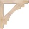 Ekena Millwork Merced Craftsman Smooth Bracket, Douglas Fir, 3 1/2"W x 28"D x 28"H BKT04X28X28MRC04SDF - alternate 2